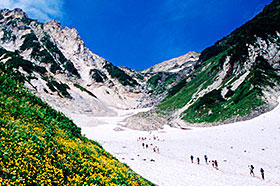 大雪渓イメージ